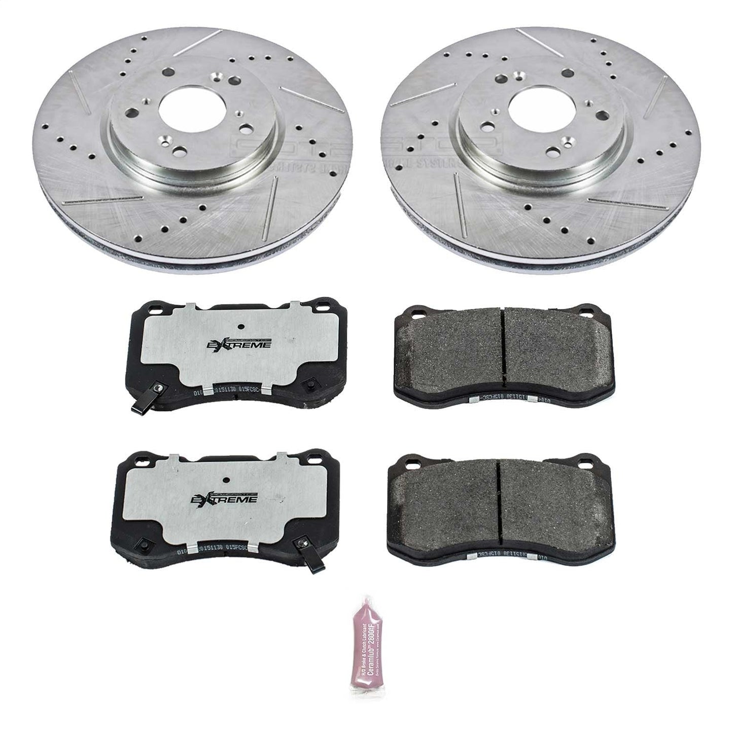 PowerStop Front Z26 Street Warrior Brake Kit | Acura TL (04-08) (K3029-26)