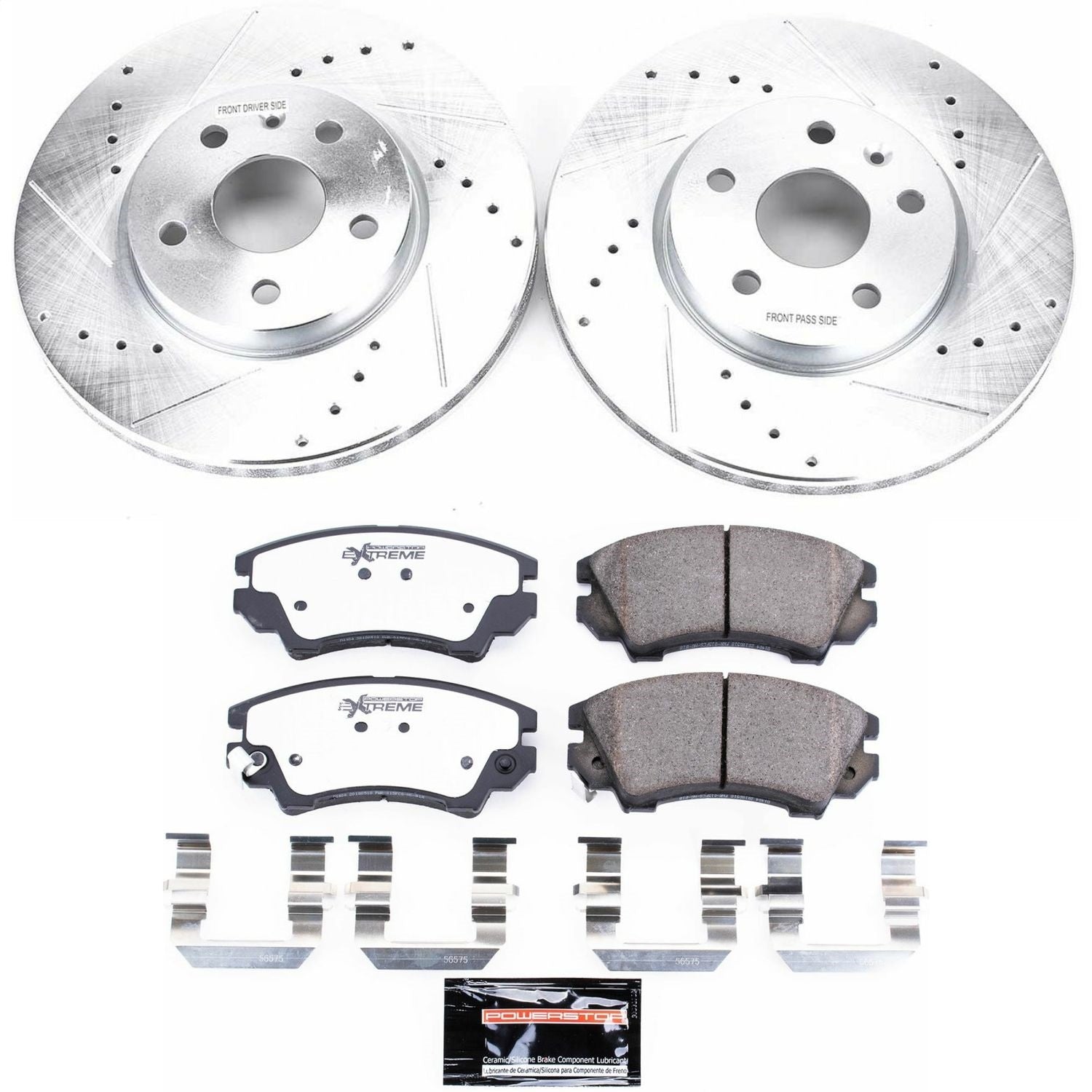 PowerStop Front Z26 Street Warrior Brake Kit | Buick Regal (17) (K3031-26)
