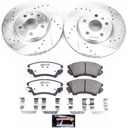 PowerStop Front Z26 Street Warrior Brake Kit | Buick Regal (17) (K3031-26)