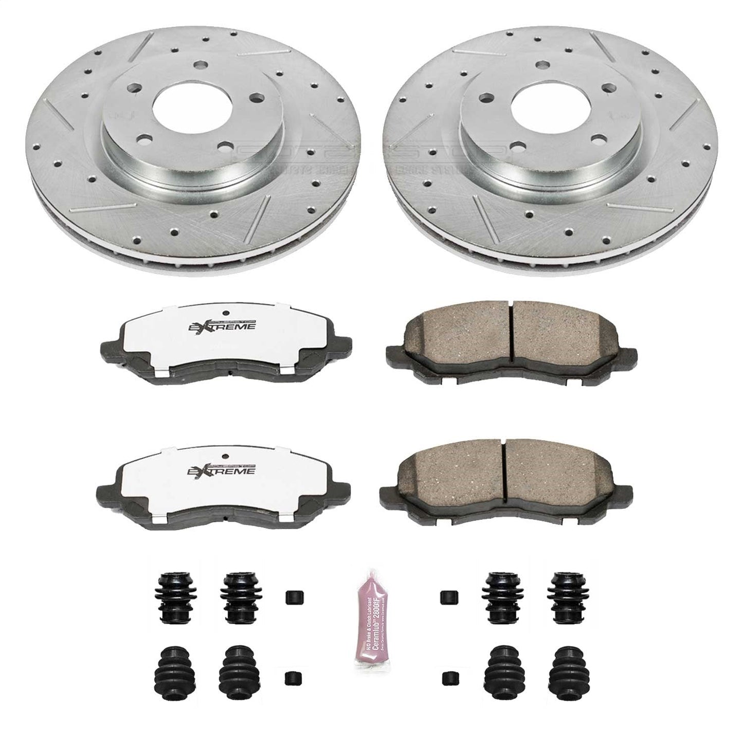 PowerStop Front Z26 Street Warrior Brake Kit | Chrysler 200 (11-14) (K3032-26)