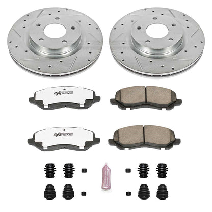 PowerStop Front Z26 Street Warrior Brake Kit | Chrysler 200 (11-14) (K3032-26)