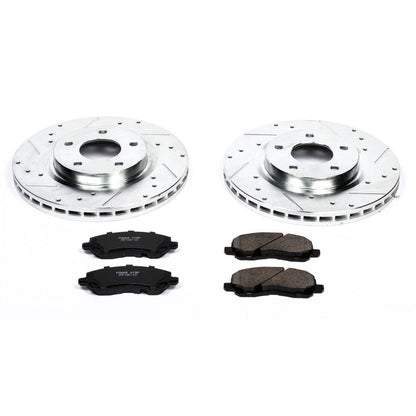 PowerStop Front Z23 Evolution Sport Brake Kit | Chrysler 200 (11-14) (K3032)