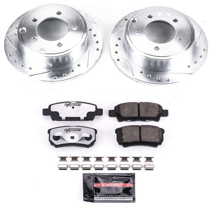 PowerStop Rear Z26 Street Warrior Brake Kit | Chrysler 200 (11-14) (K3033-26)