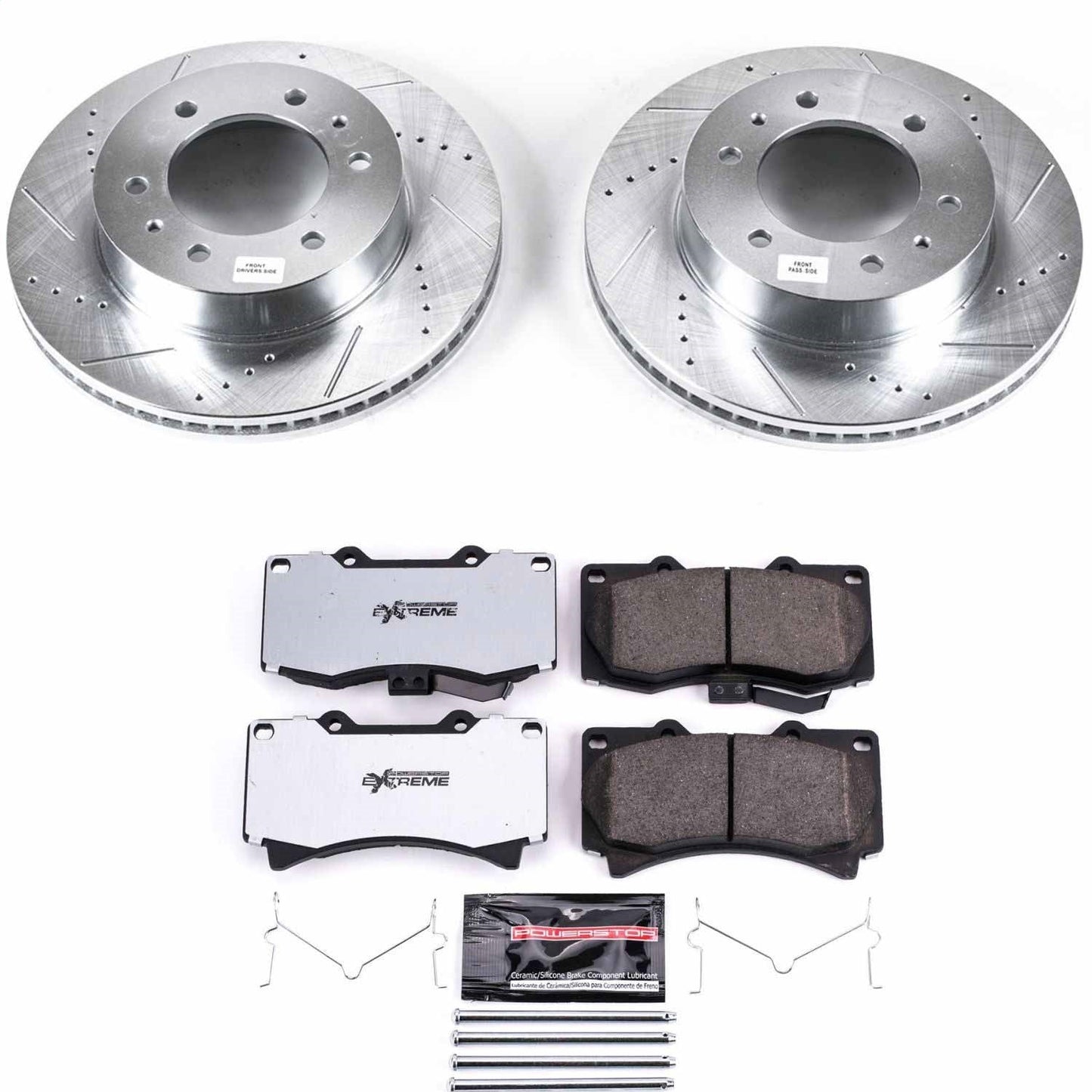 PowerStop Front Z36 Truck & Tow Brake Kit | Hummer H3 (06-10) (K3035-36)
