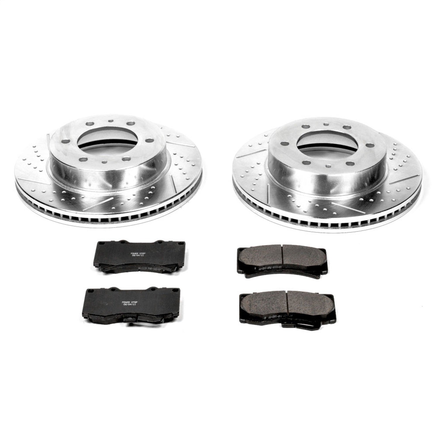 PowerStop Front Z23 Evolution Sport Brake Kit | Hummer H3 (06-10) (K3035)