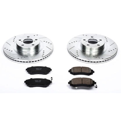 PowerStop Z23 Evolution Sport Front Brake Kit | Subaru Baja (04-06) (K3038)