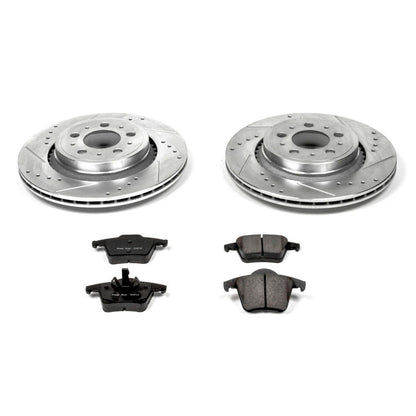 PowerStop Rear Z23 Evolution Sport Brake Kit | Volvo XC90 (03-14) (K3039)