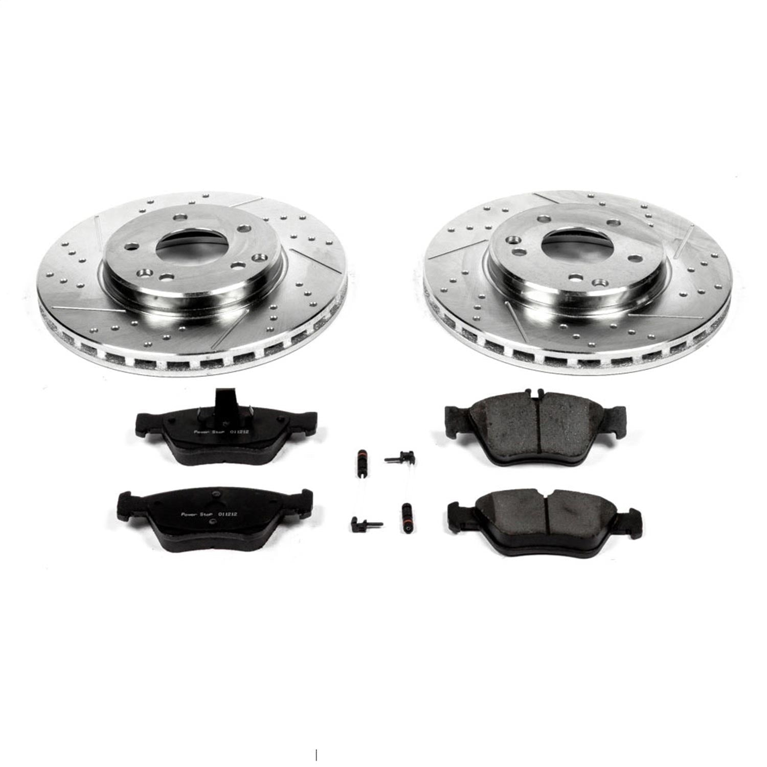 PowerStop Front Z23 Evolution Sport Brake Kit | Mercedes-Benz C230 (99-00) (K3047)
