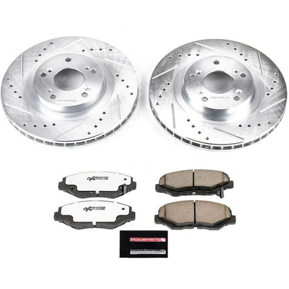 PowerStop Front Z26 Street Warrior Brake Kit | Acura ILX (13-15) (K3055-26)