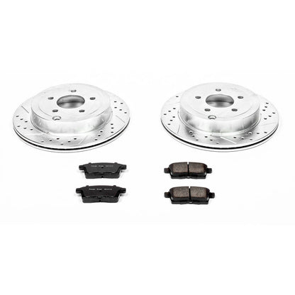 PowerStop Rear Z23 Evolution Sport Brake Kit | Ford Edge (07-10) (K3060)