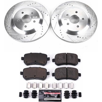 PowerStop Rear Z23 Evolution Sport Brake Kit | Ford Freestar (04-07) (K3061)