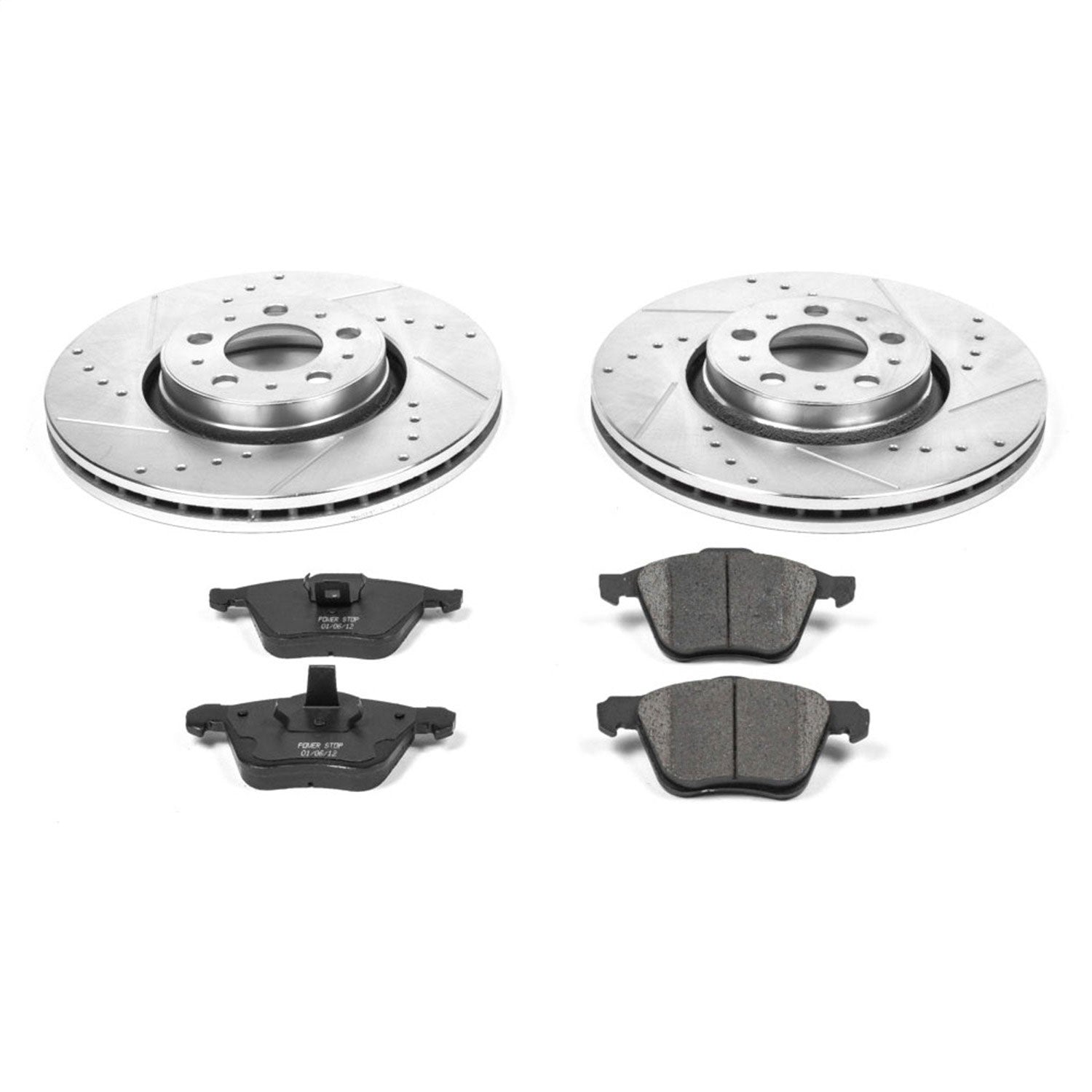 PowerStop Z23 Evolution Sport Front Brake Kit | Volvo S60 (08-09) (K3063)