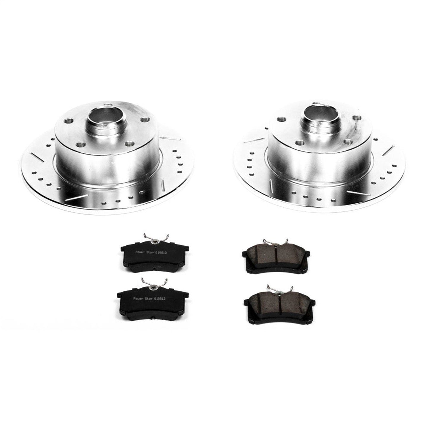 PowerStop Rear Z23 Evolution Sport Brake Kit | Audi A4 (97-01) (K3064)