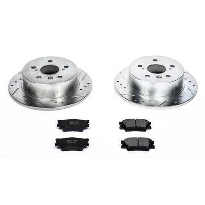 PowerStop Rear Z23 Evolution Sport Brake Kit | Hummer H3 (06-10) (K3067)