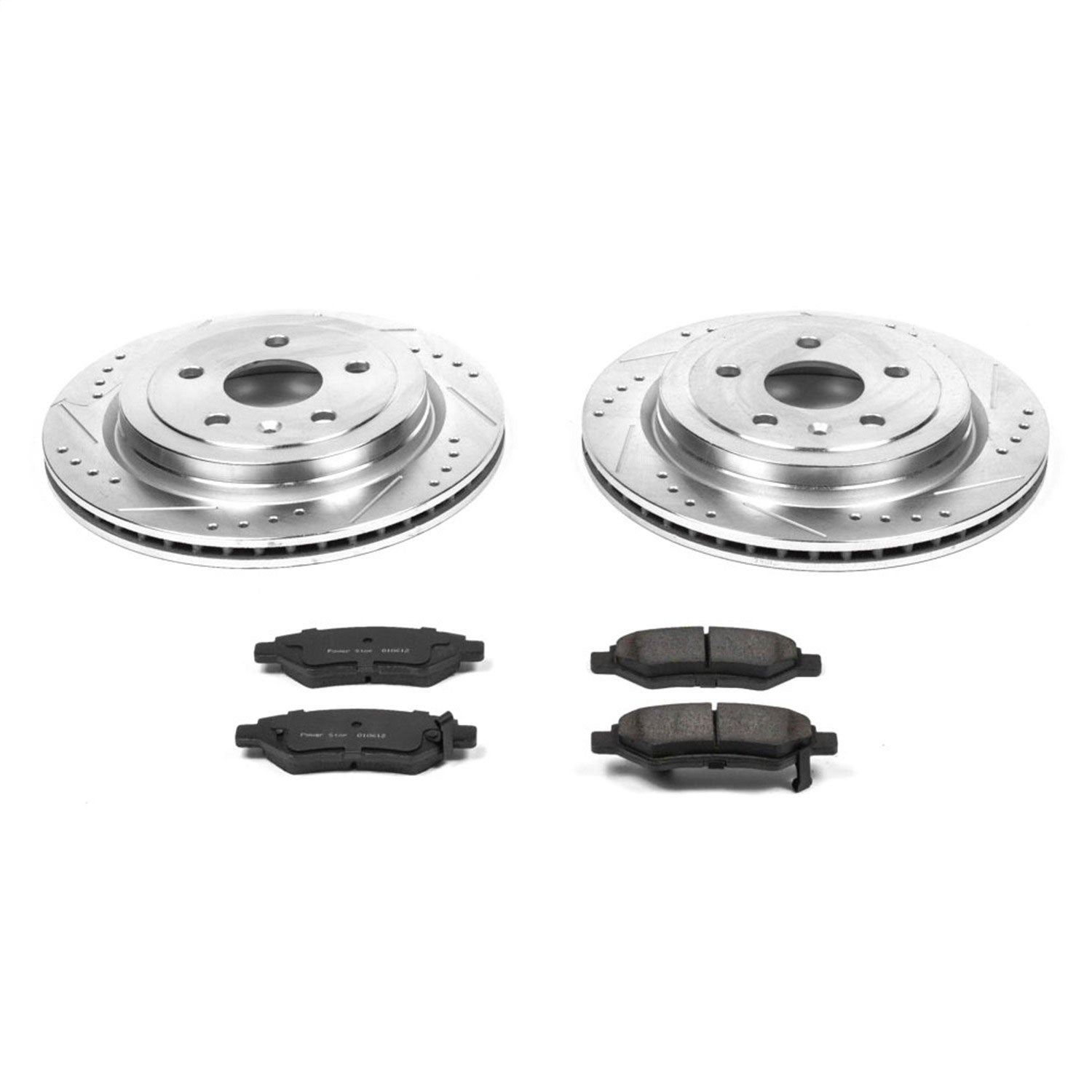 PowerStop Rear Z23 Evolution Sport Brake Kit | Cadillac CTS (08-14) (K3072)