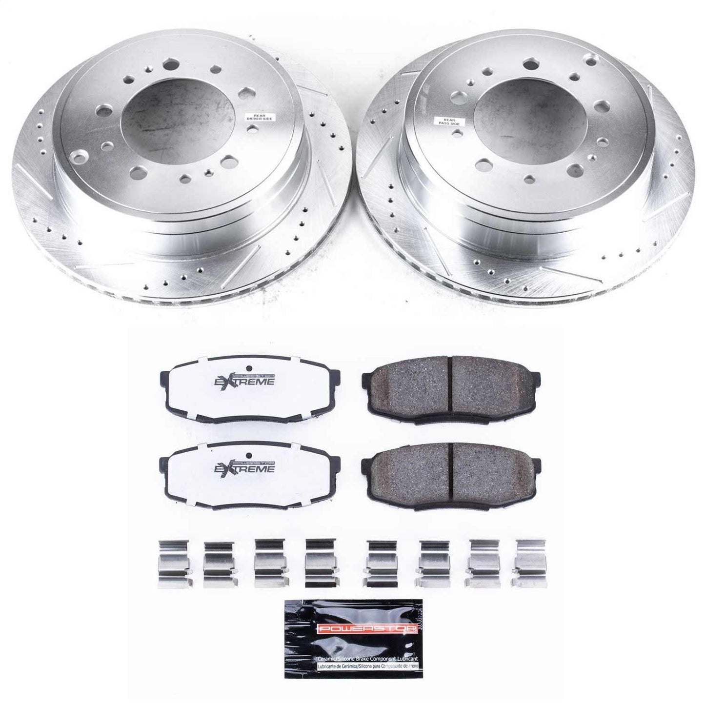 PowerStop Rear Z36 Truck & Tow Brake Kit | Lexus LX570 (08-11) (K3073-36)