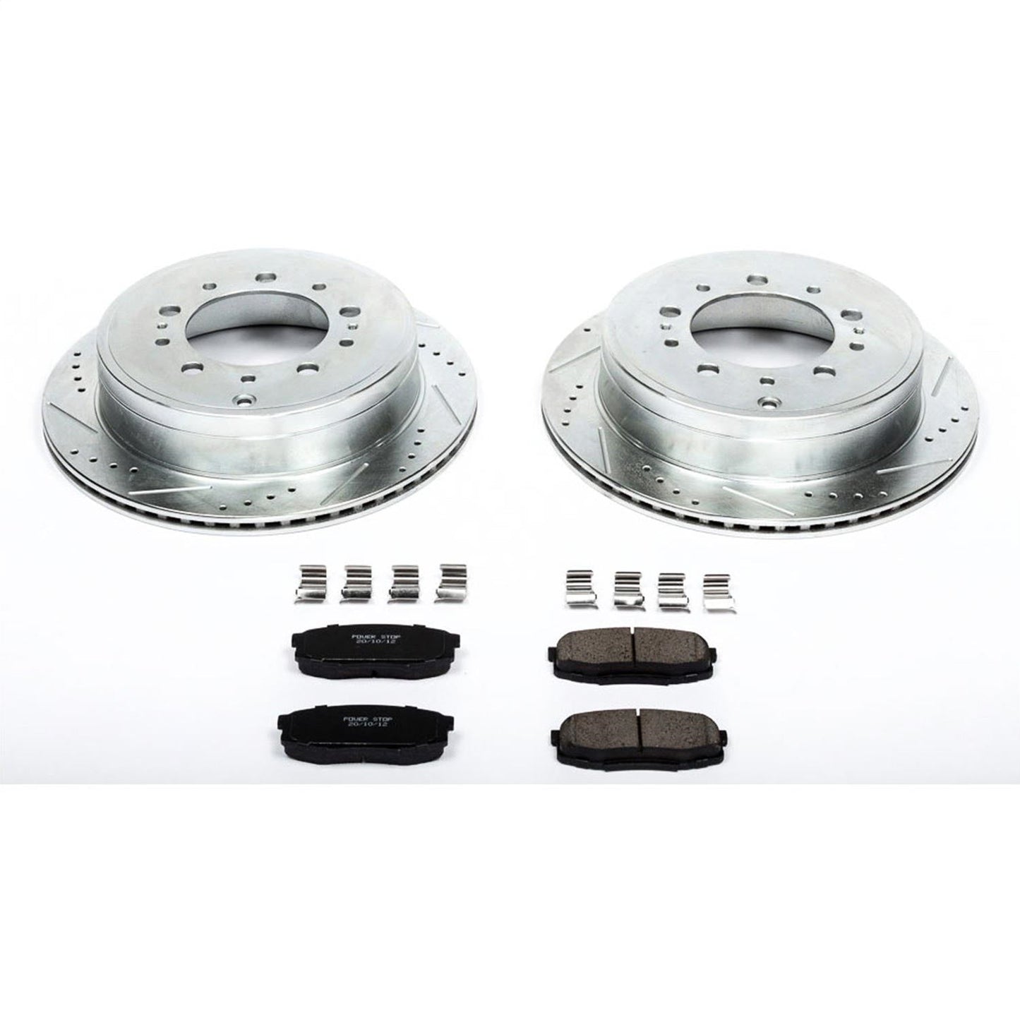 PowerStop Rear Z23 Evolution Sport Brake Kit | Lexus LX570 (08-11) (K3073)