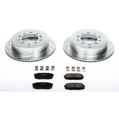 PowerStop Rear Z23 Evolution Sport Brake Kit | Lexus LX570 (08-11) (K3073)