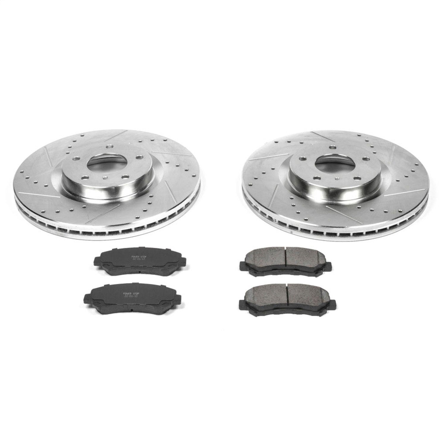 PowerStop Front Z23 Evolution Sport Brake Kit | Nissan Maxima (09-14) (K3076)