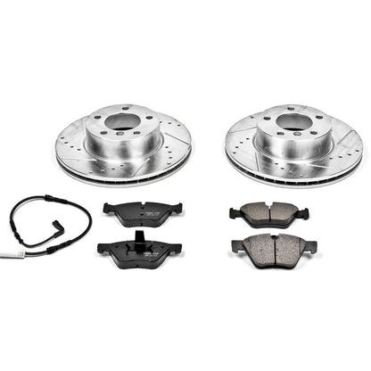 PowerStop Front Z23 Evolution Sport Brake Kit | BMW 128i (08-10) (K3087)