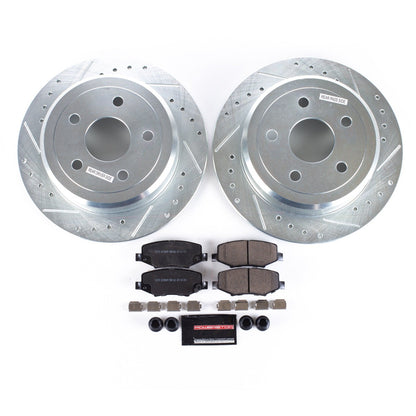 PowerStop Rear Z23 Evolution Sport Brake Kit | Jeep Wrangler (07-17) (K3090)