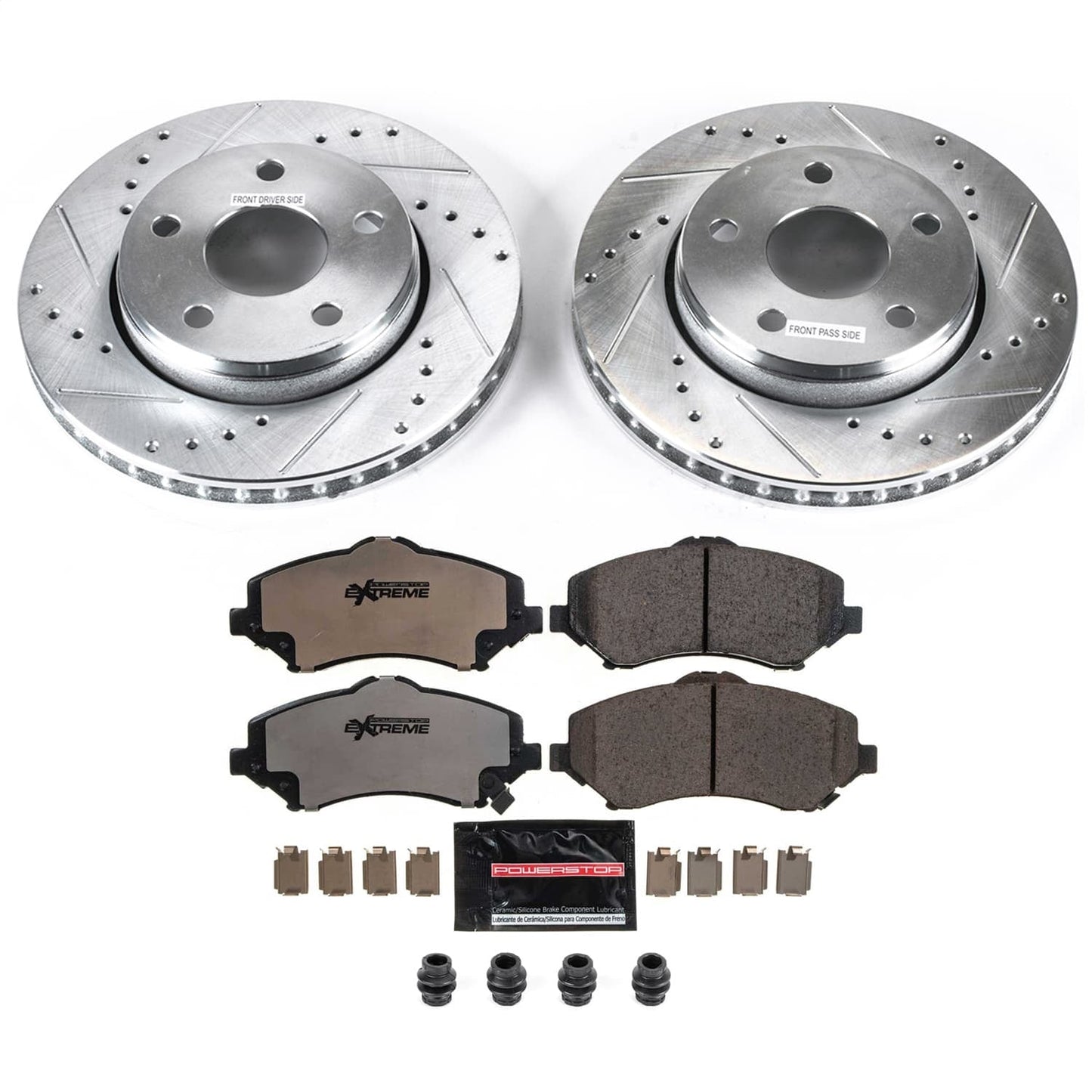 PowerStop Z36 Front Truck & Tow Brake Kit | Jeep Wrangler (07-17) (K3097-36)
