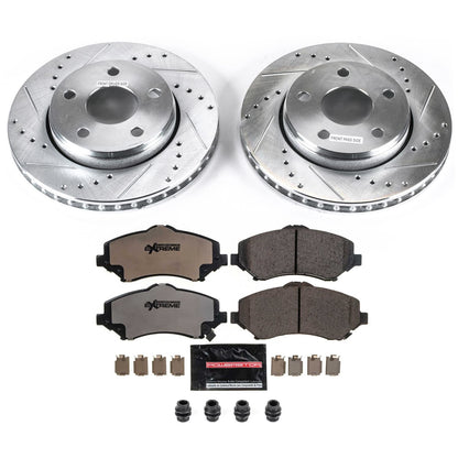 PowerStop Z36 Front Truck & Tow Brake Kit | Jeep Wrangler (07-17) (K3097-36)