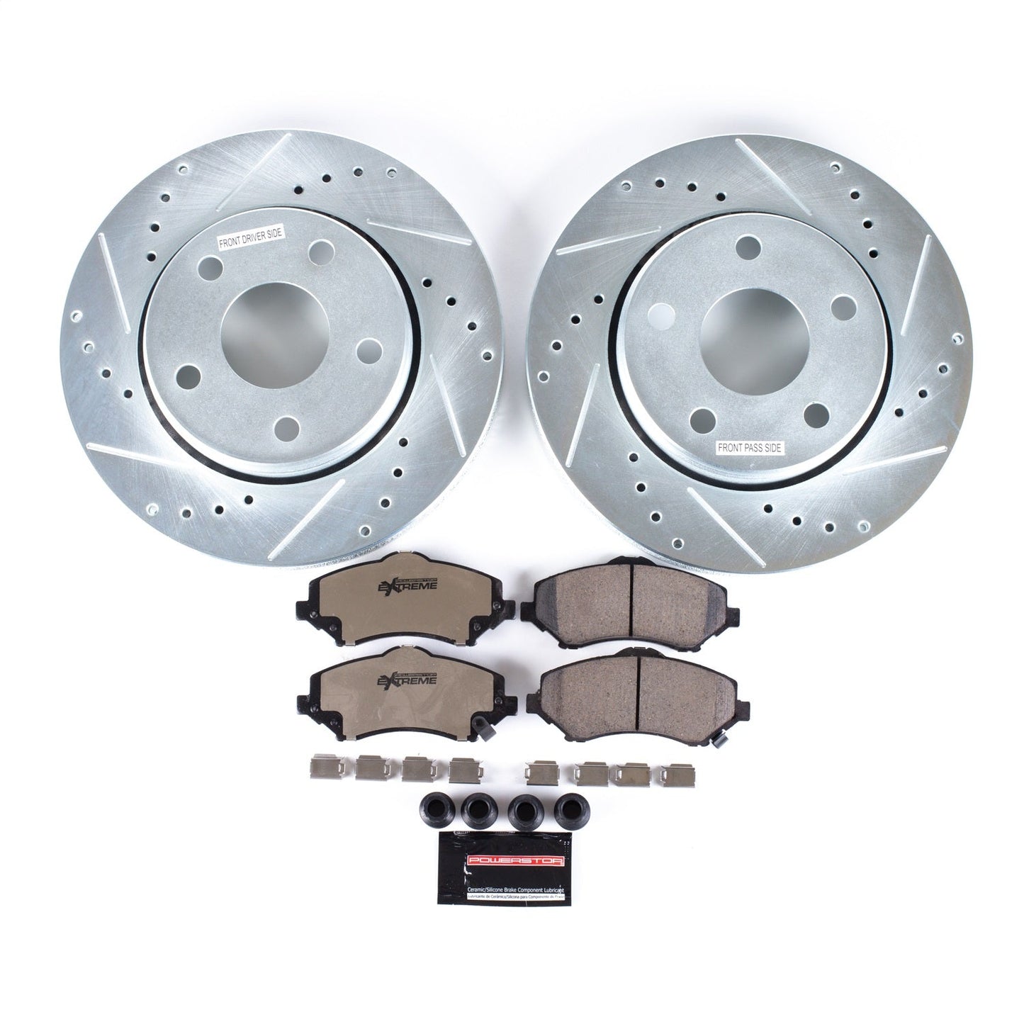 PowerStop Z36 Front Truck & Tow Brake Kit | Jeep Wrangler (07-17) (K3097-36)