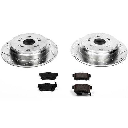 PowerStop Rear Z23 Evolution Sport Brake Kit | Acura RDX (07-09) (K3098)