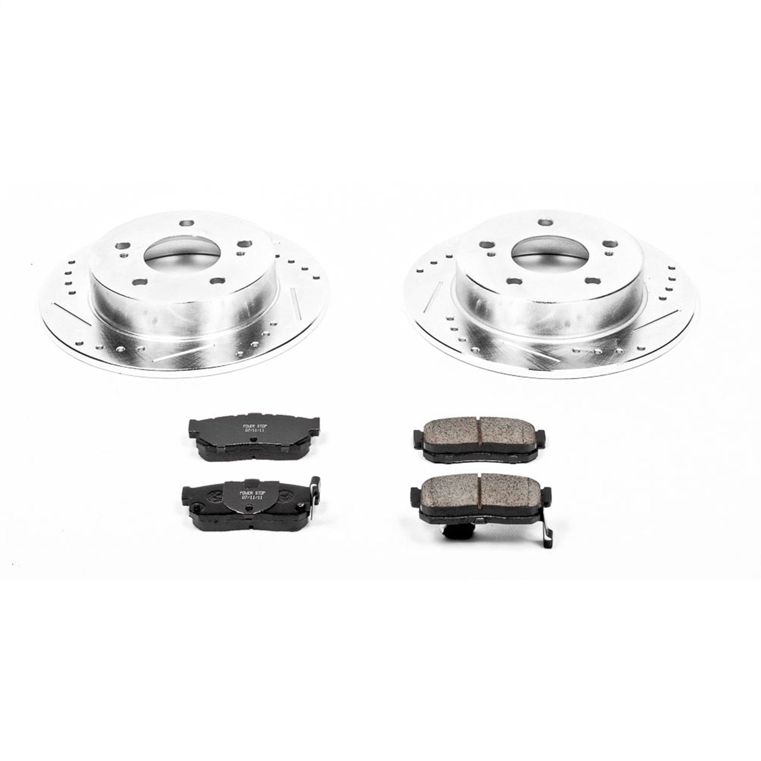 PowerStop Rear Z23 Evolution Sport Brake Kit | Nissan Maxima (89-94) (K3099)