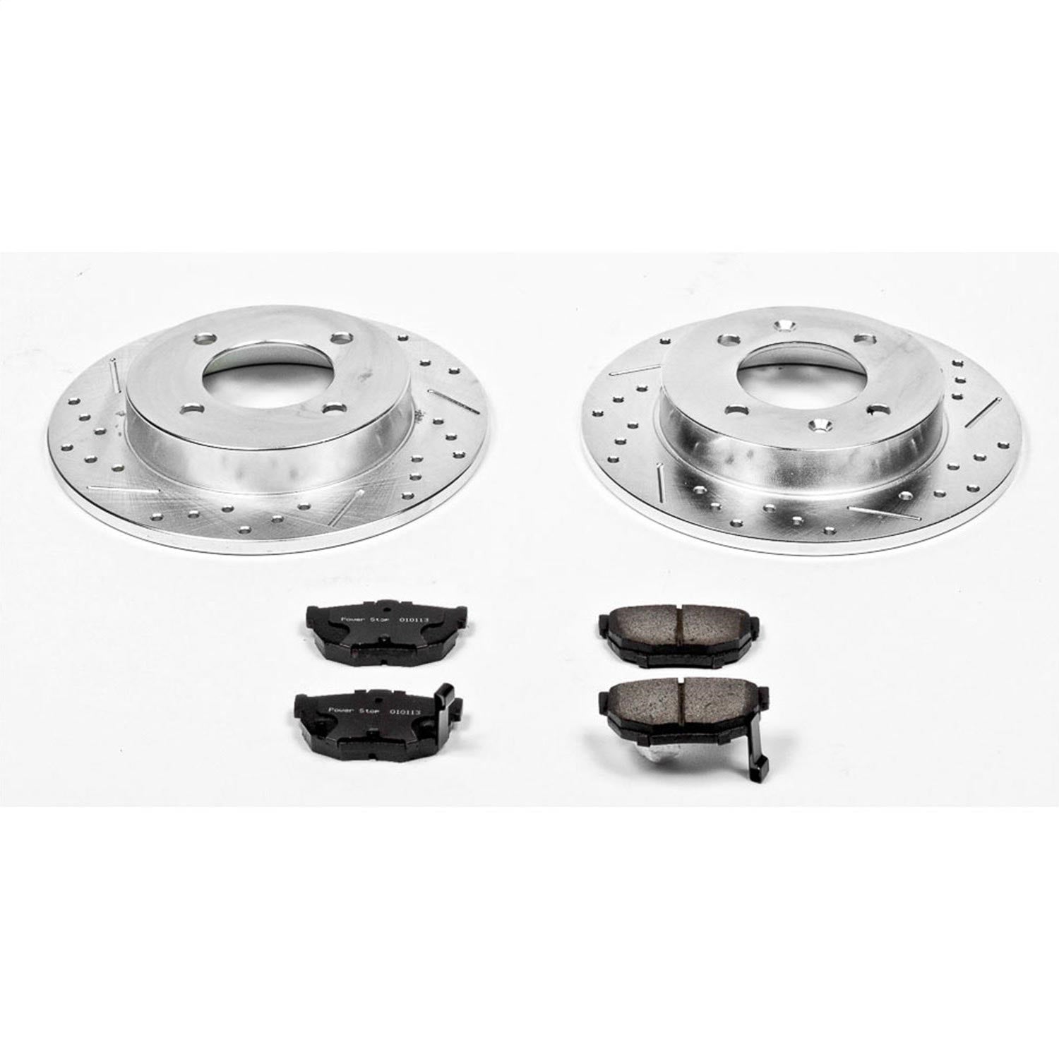 PowerStop Rear Z23 Evolution Sport Brake Kit | Hyundai Elantra (97-06) (K3106)