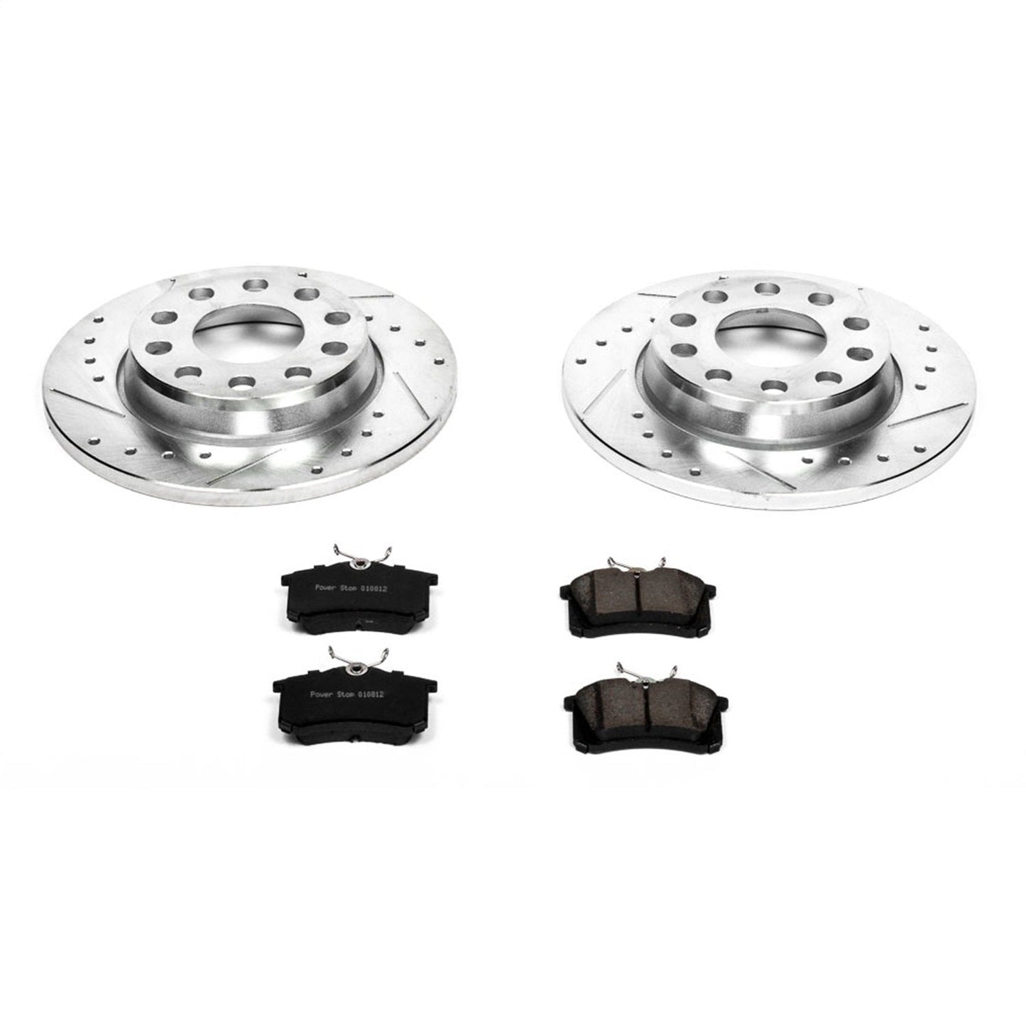 PowerStop Rear Z23 Evolution Sport Brake Kit | Audi A4 (02-05) (K3109)