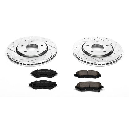 PowerStop Front Z23 Evolution Sport Brake Kit | Chrysler Town & Country (08-16) (K3118)