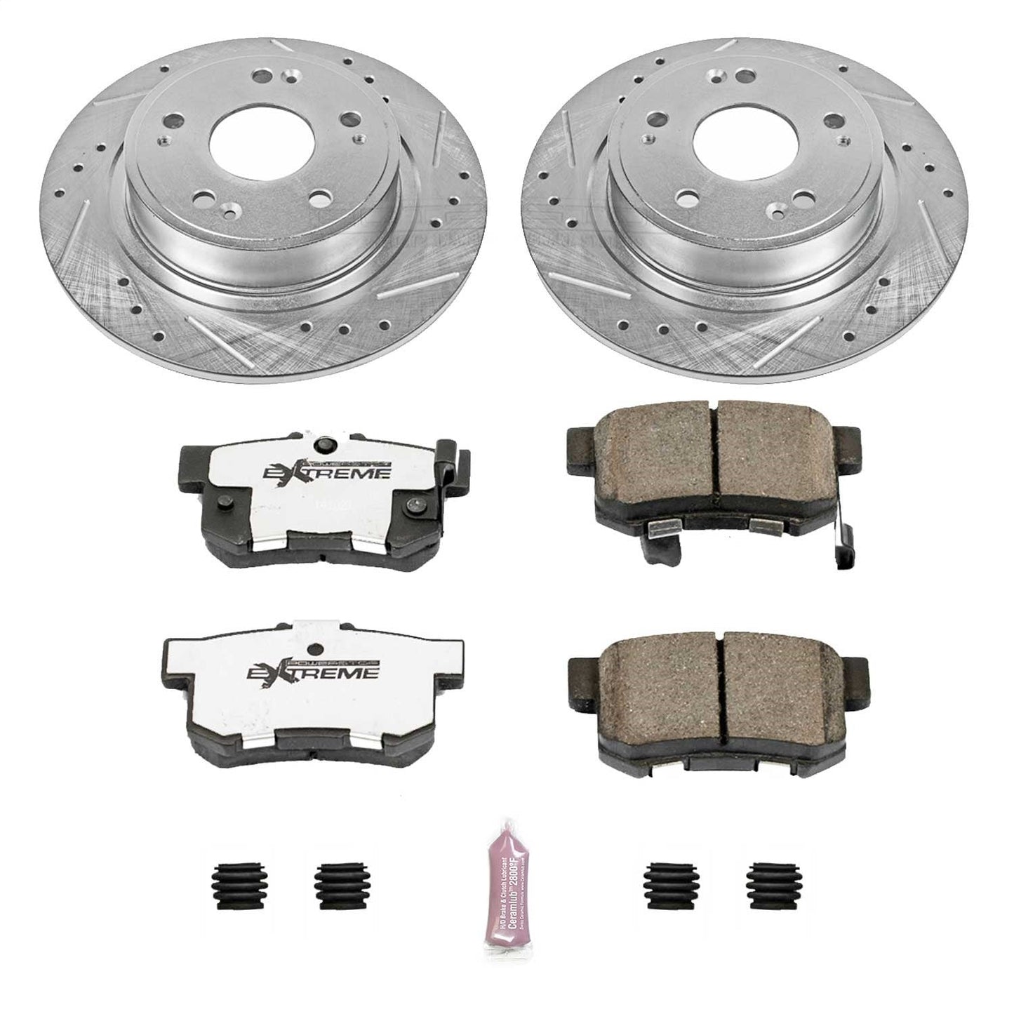 PowerStop Rear Z26 Street Warrior Brake Kit | Acura ILX (16-18) (K3128-26)