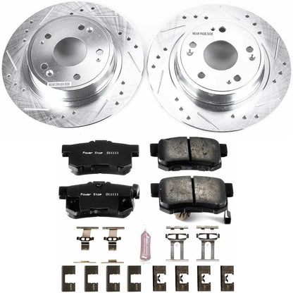 PowerStop Rear Z23 Evolution Sport Brake Kit | Acura ILX (16-18) (K3128)