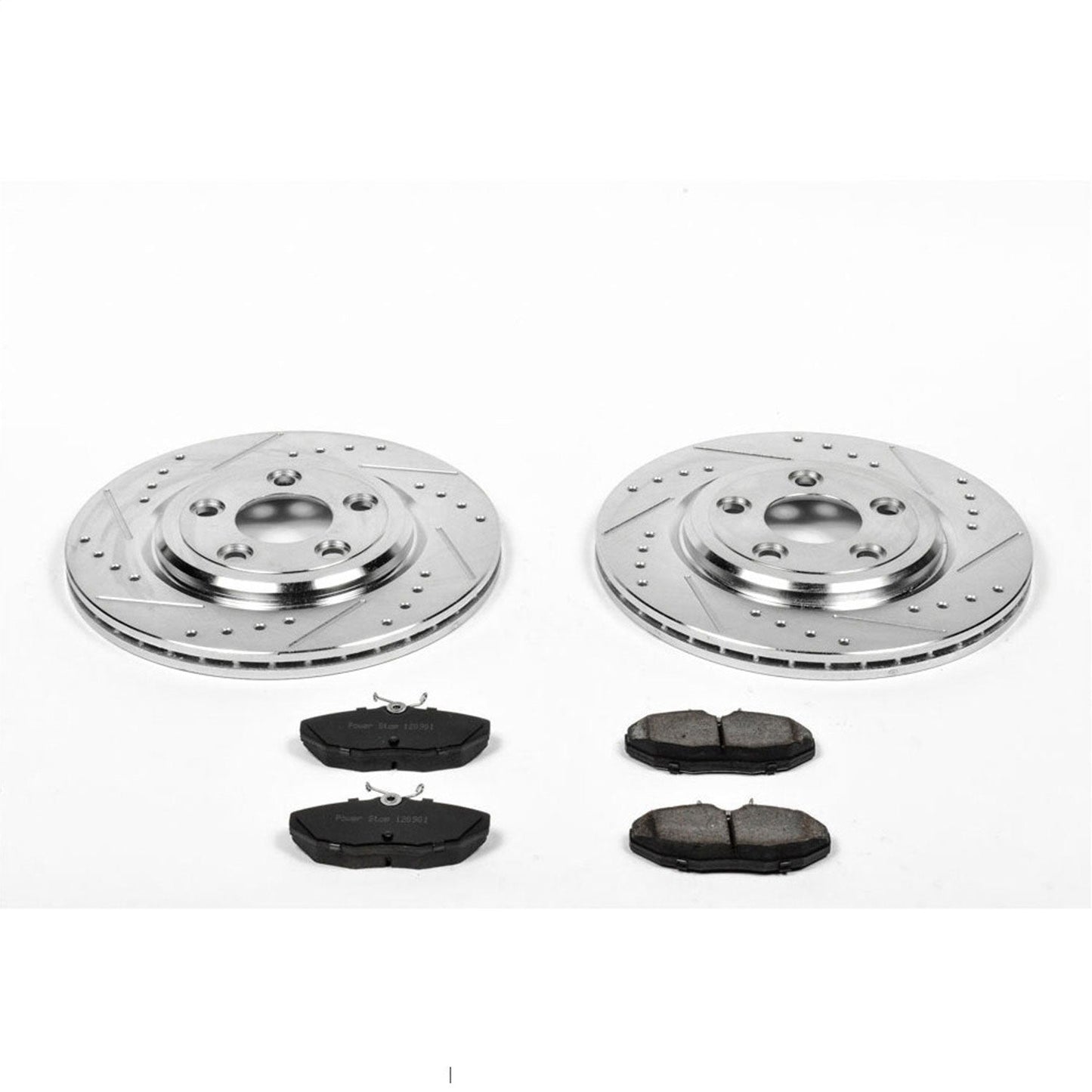 PowerStop Rear Z23 Evolution Sport Brake Kit | Jaguar S-Type (03-05) (K3141)