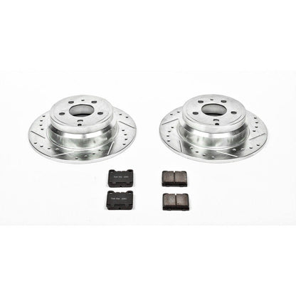 PowerStop Rear Z23 Evolution Sport Brake Kit | Volvo 850 (94-97) (K3145)