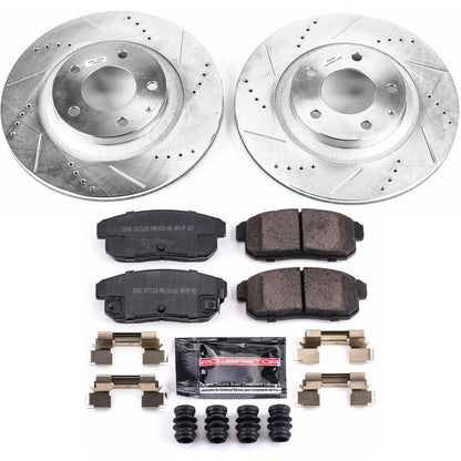 PowerStop Rear Z23 Evolution Sport Brake Kit | Mazda RX-8 (04-11) (K3146)
