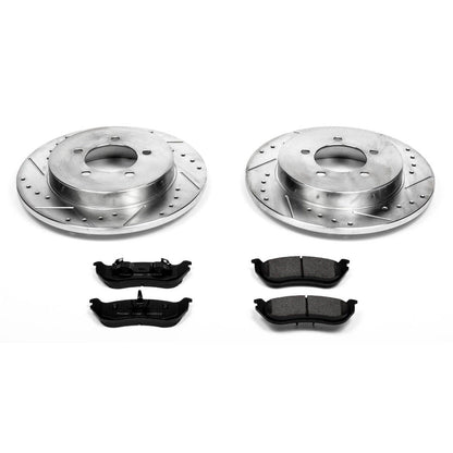 PowerStop Rear Z23 Evolution Sport Brake Kit | Ford Explorer (02-05) (K3150)