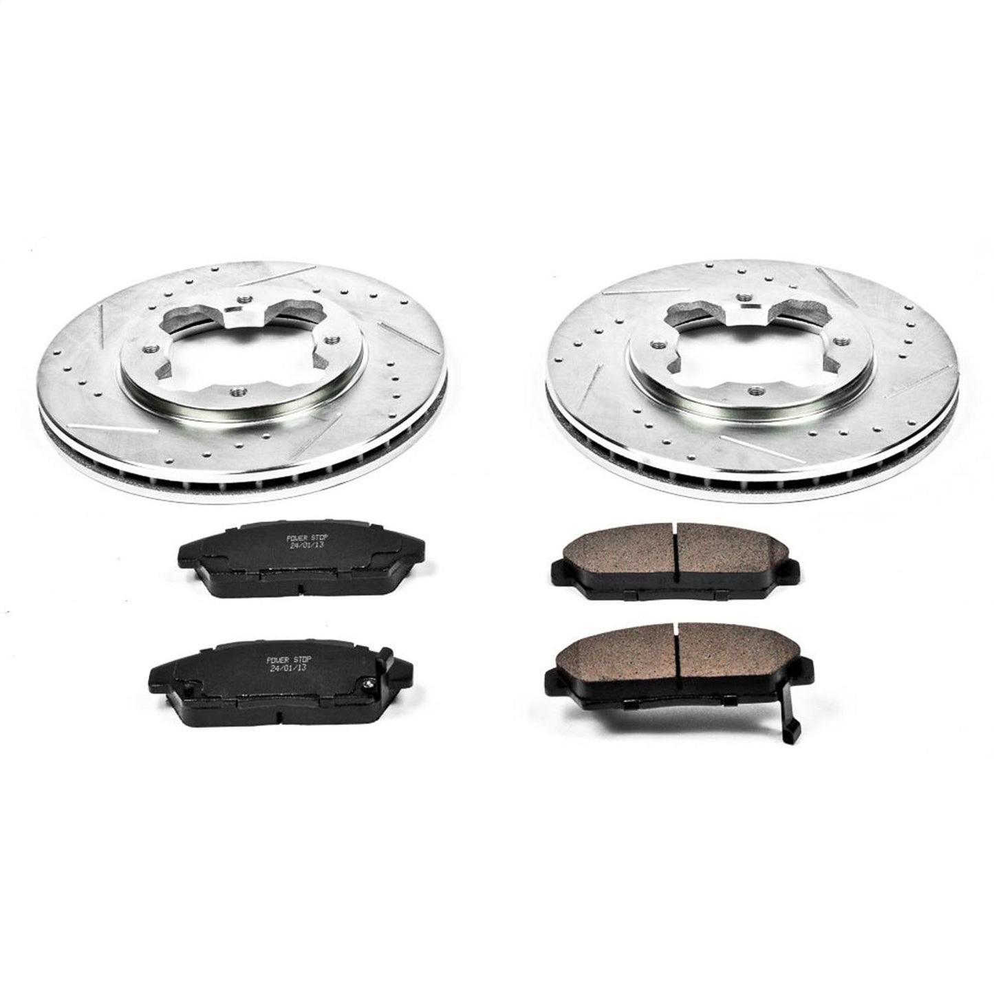 PowerStop Z23 Evolution Sport Front Brake Kit | Honda Accord (90-93) (K3164)