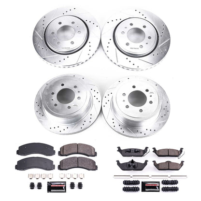 PowerStop Front & Rear Z23 Evolution Sport Brake Kit | Ford F-150 (10-11) (K3166)