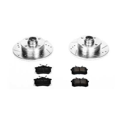 PowerStop Rear Z23 Evolution Sport Brake Kit | Volkswagen Corrado (90-92) (K370)