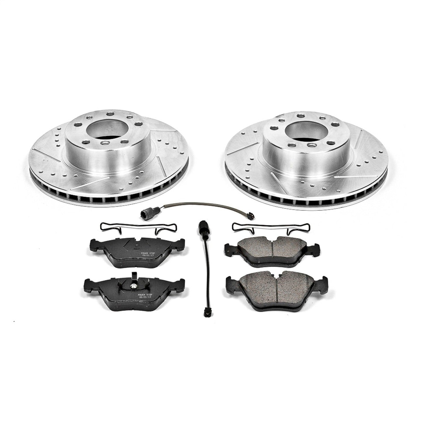 PowerStop Front Z23 Evolution Sport Brake Kit | BMW 540i (94-95) (K379)