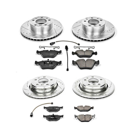 PowerStop Front & Rear Z23 Evolution Sport Brake Kit | BMW 540i (94-95) (K382)