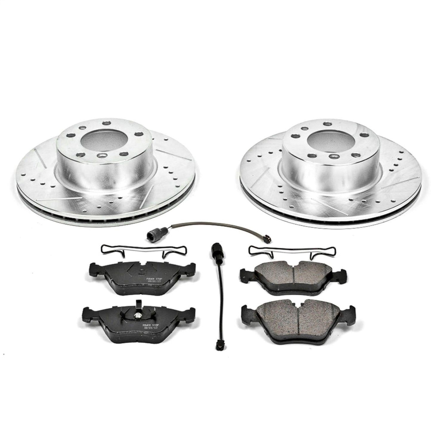 PowerStop Front Z23 Evolution Sport Brake Kit | BMW 525i (90-95) (K390)