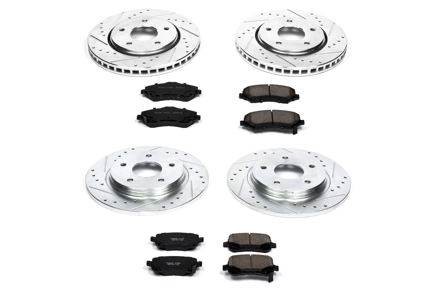 PowerStop Front & Rear Z23 Evolution Sport Brake Kit | Chrysler Town & Country (08-12) (K4015)