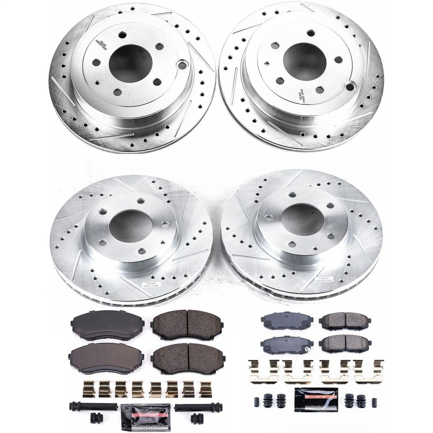 PowerStop Front & Rear Z23 Evolution Sport Brake Kit | Mazda MPV (04-06) (K4041)