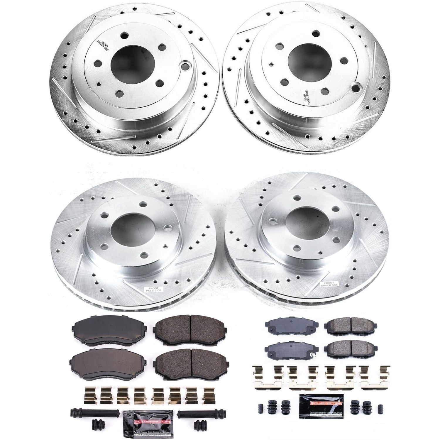 PowerStop Front & Rear Z23 Evolution Sport Brake Kit | Mazda MPV (04-06) (K4041)