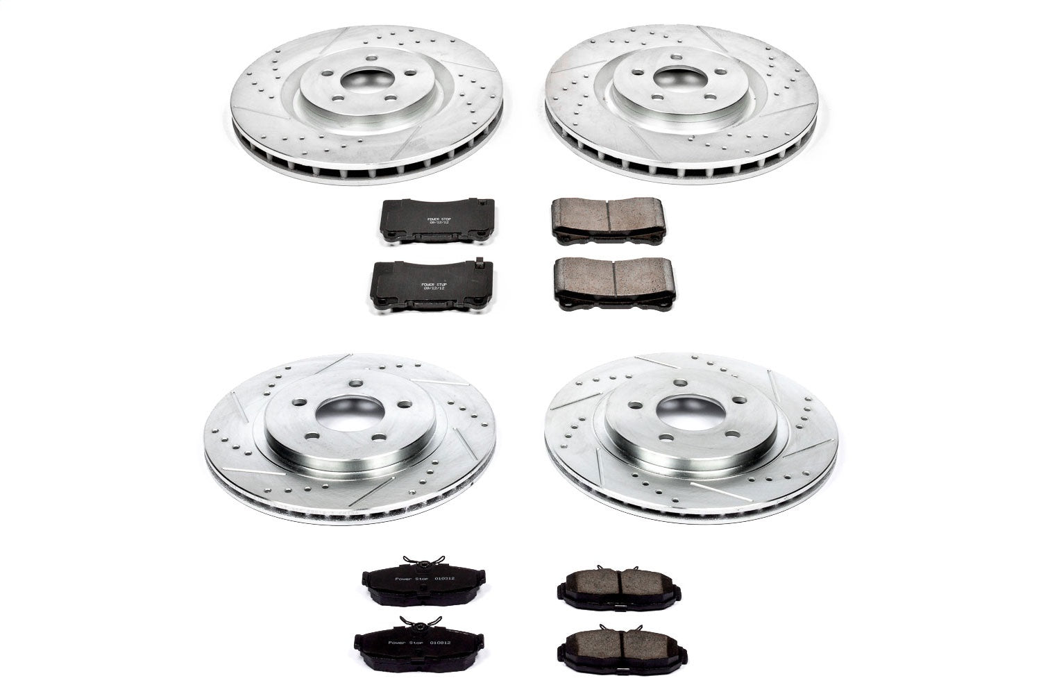 PowerStop Front & Rear Z23 Evolution Sport Brake Kit | Ford Mustang (07-11) (K4042)