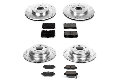 PowerStop Front & Rear Z23 Evolution Sport Brake Kit | Acura RL (05-12) (K4045)